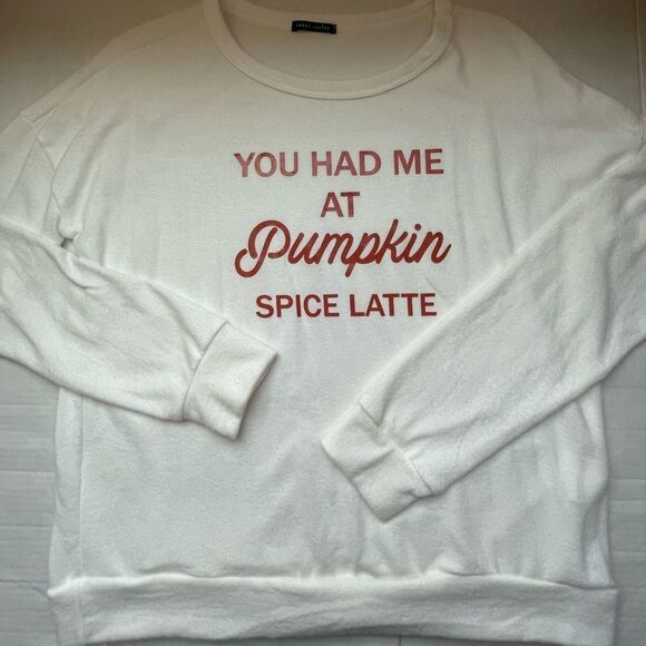 You had me at Pumpkin Spice Latte Sweater - Picture 3 of 3